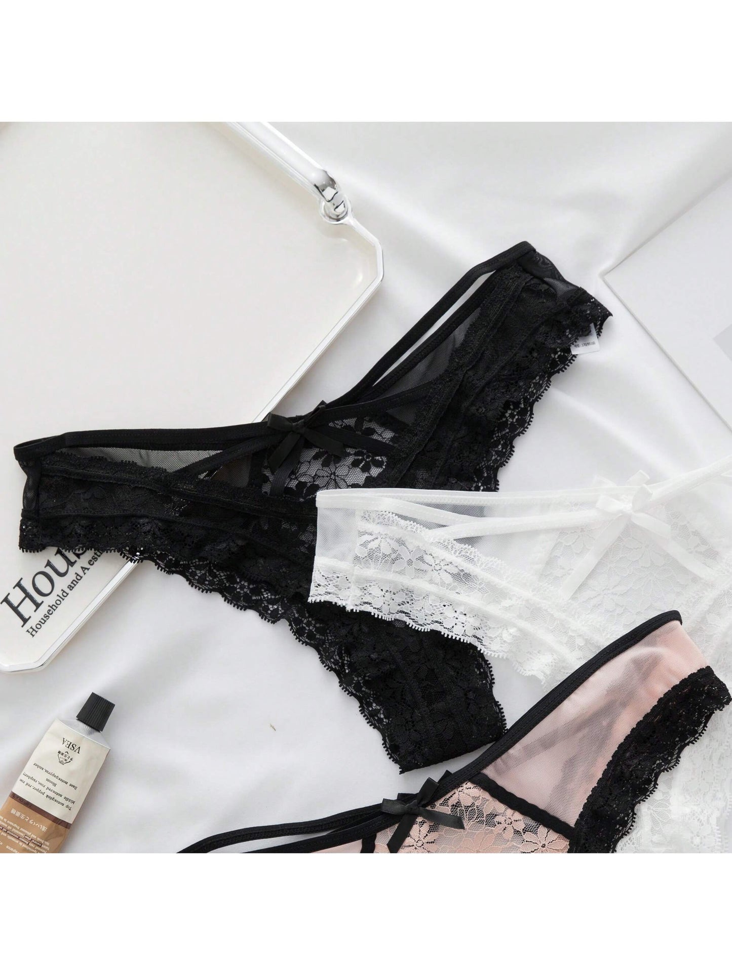 LacyNaughty™ Dusky Bloom 3p/Set
