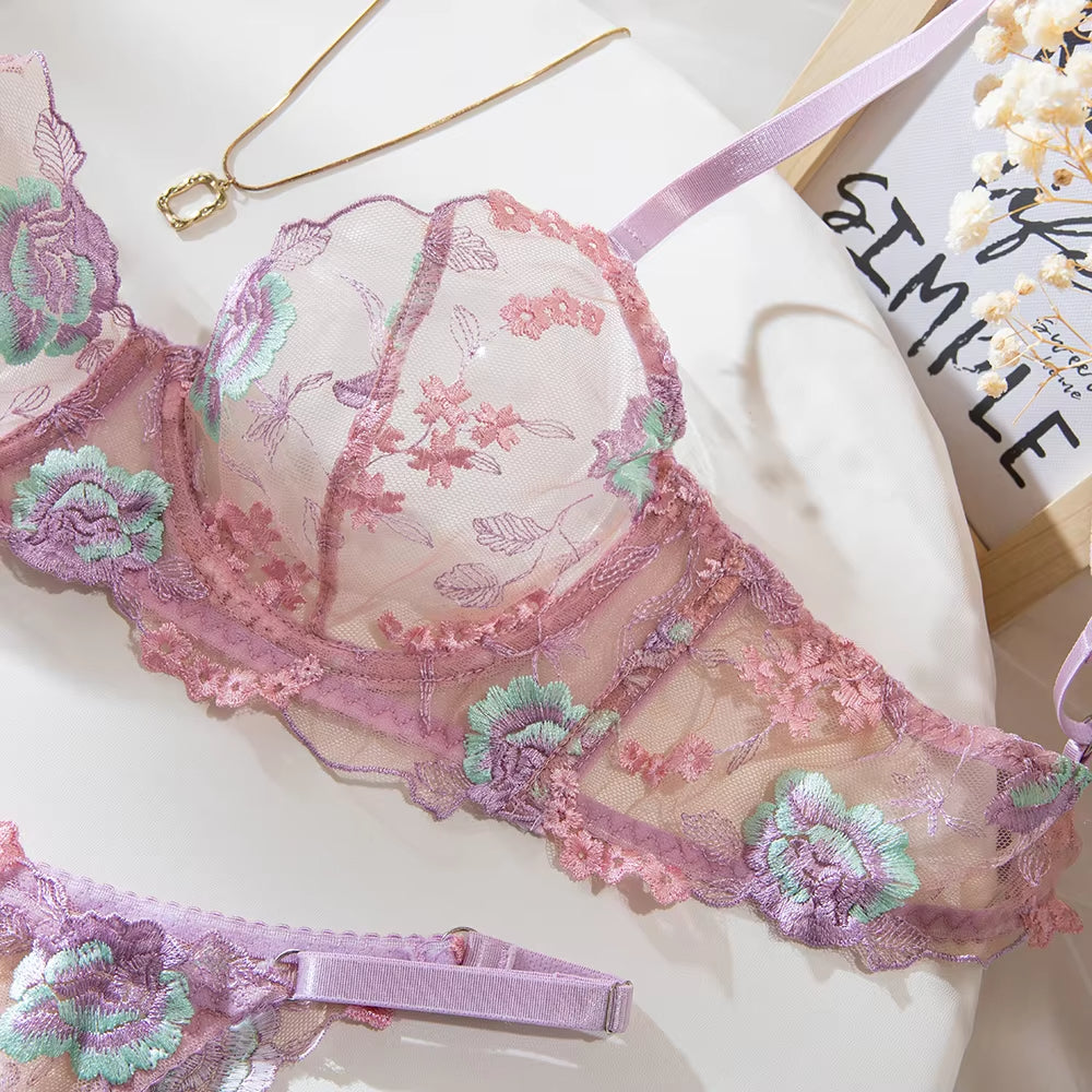 LacyNaughty™ Yimunancy Boho Lingerie Set
